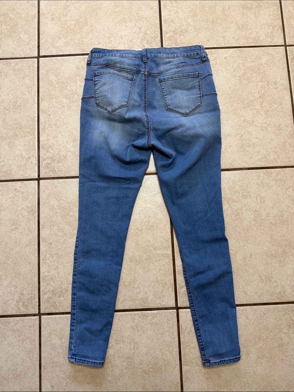 S.O.N.G. Mid-Rise Blue Skinny Jeans - Picture 4 of 4